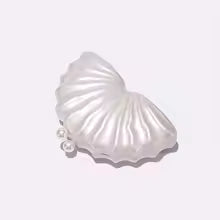 Mermaid Shell Clutch Bag – Women's Pearl Evening Purse