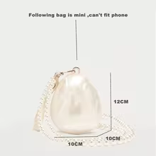 Mini Pearl Clutch