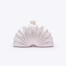 Mermaid Shell Clutch Bag – Women's Pearl Evening Purse