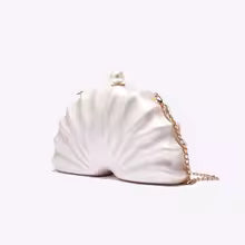 Mermaid Shell Clutch Bag – Women's Pearl Evening Purse