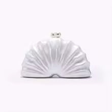 Mermaid Shell Clutch Bag – Women's Pearl Evening Purse