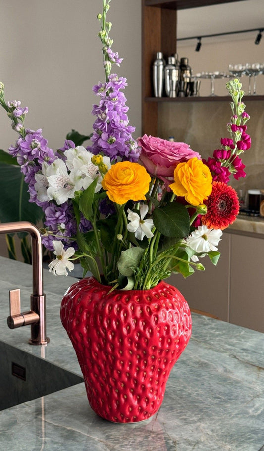 Strawberry Vase